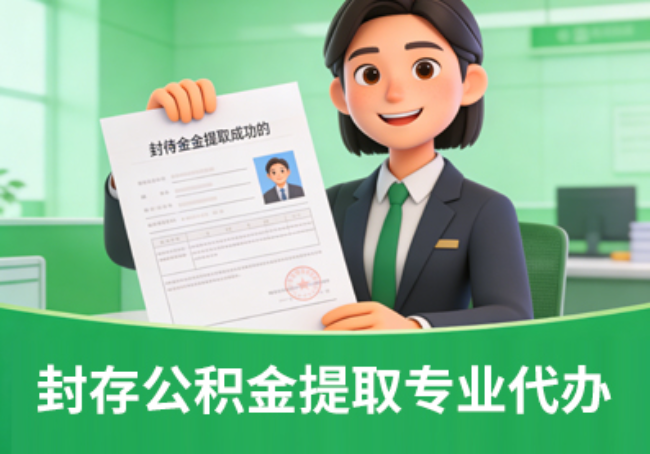 宝鸡封存公积金代办提取